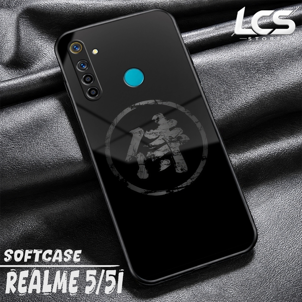 Softcase REALME 5 Casing Glossy REALME 5I Case Glossy Cessing Hp Protector Hp Accessories