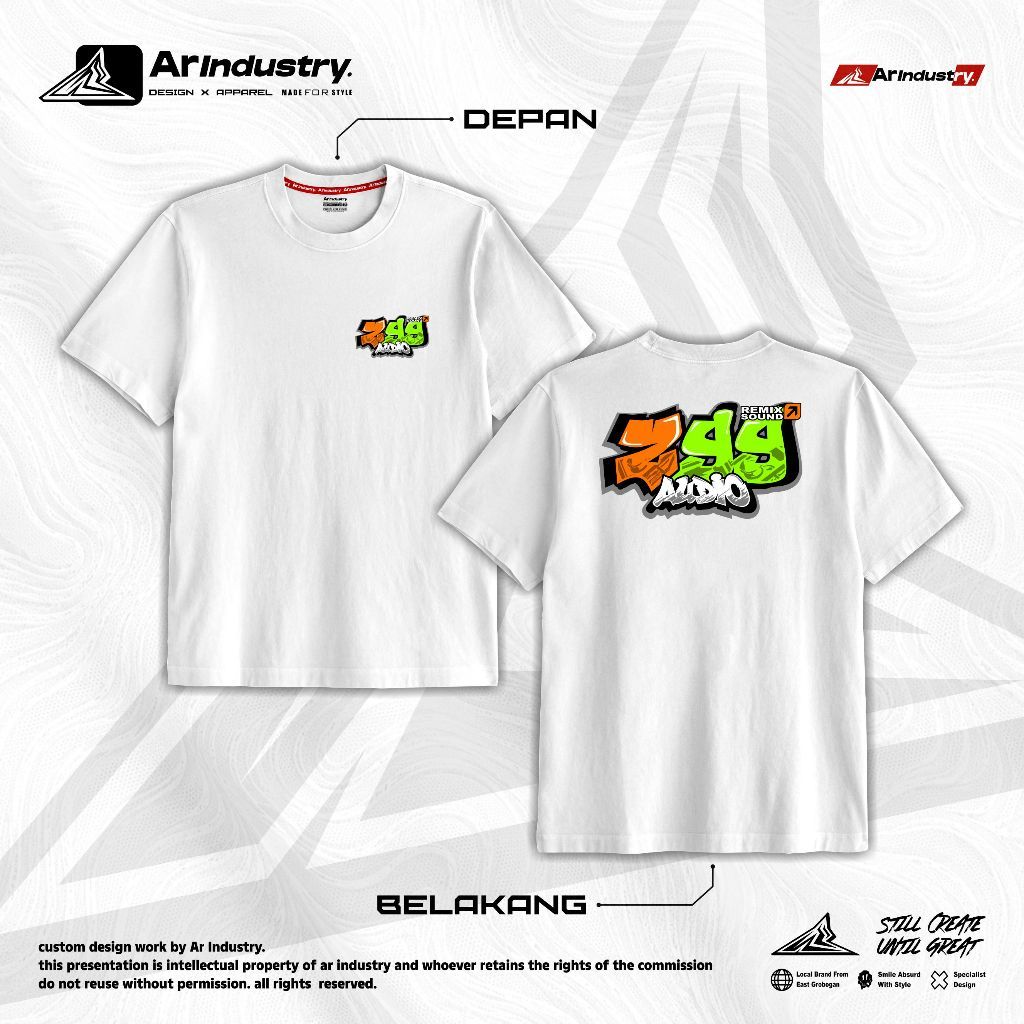 เสื้อยืด Sound Z99 Malang Audio Sound System เสื้อยืด Horeg