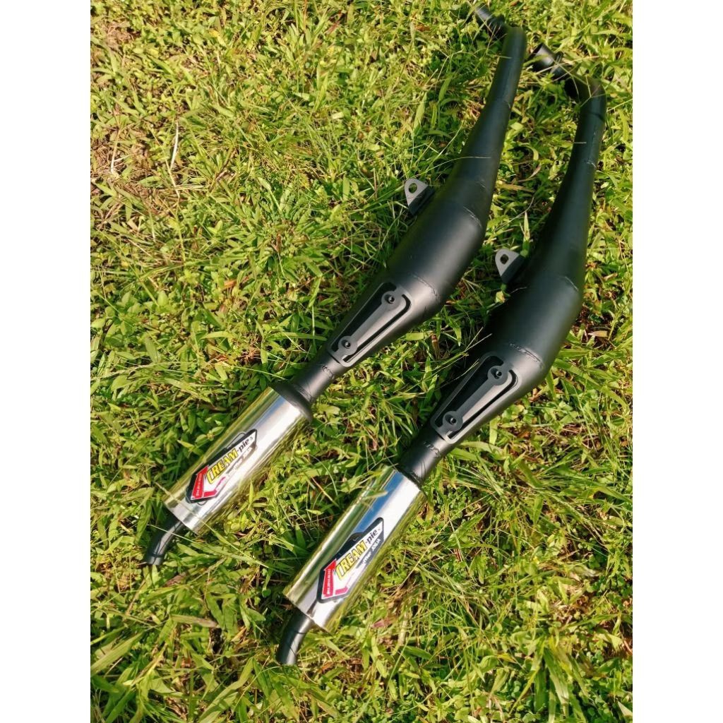 ท่อไอเสีย Fizr Force1 F1zr F1 มาตรฐาน Racing Cream พายไอเสีย