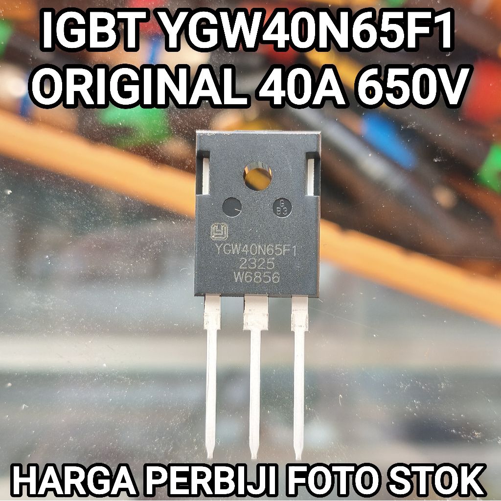 IGBT YGW40N65F1 YGW 40N65F1 YGW40N65 F1 40N65 ORIGINAL 40A 650V