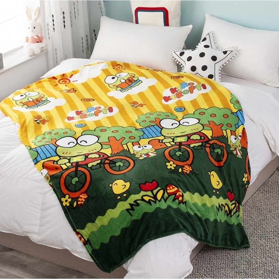 SM HK300 ผ้าห่มขนแกะตัวละคร 300gr