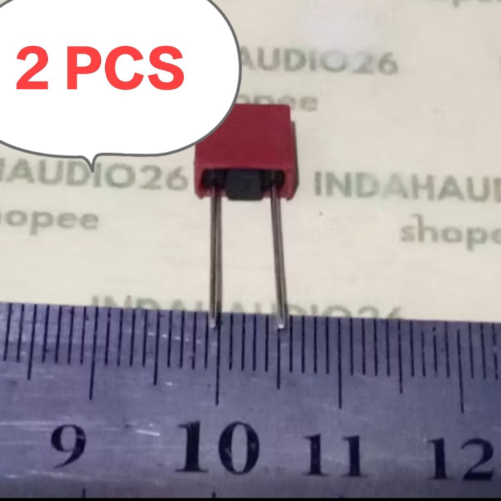 MERAH 2 ชิ้น T3.15A 250v ฟิวส์กล่องสีแดงฟิวส์ 3.15A 250v ฟิวส์ขาระยะทาง 5 มม. 3.15 ampere T3.15A 250