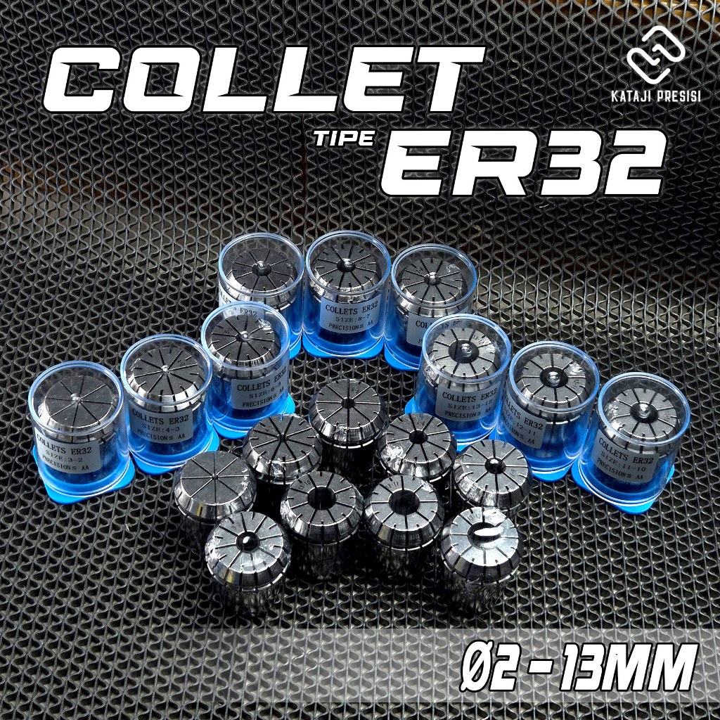 Collet ER32 Arbor Chuck ER32 Milling Collet Endmill Clamp 2MM-13MM