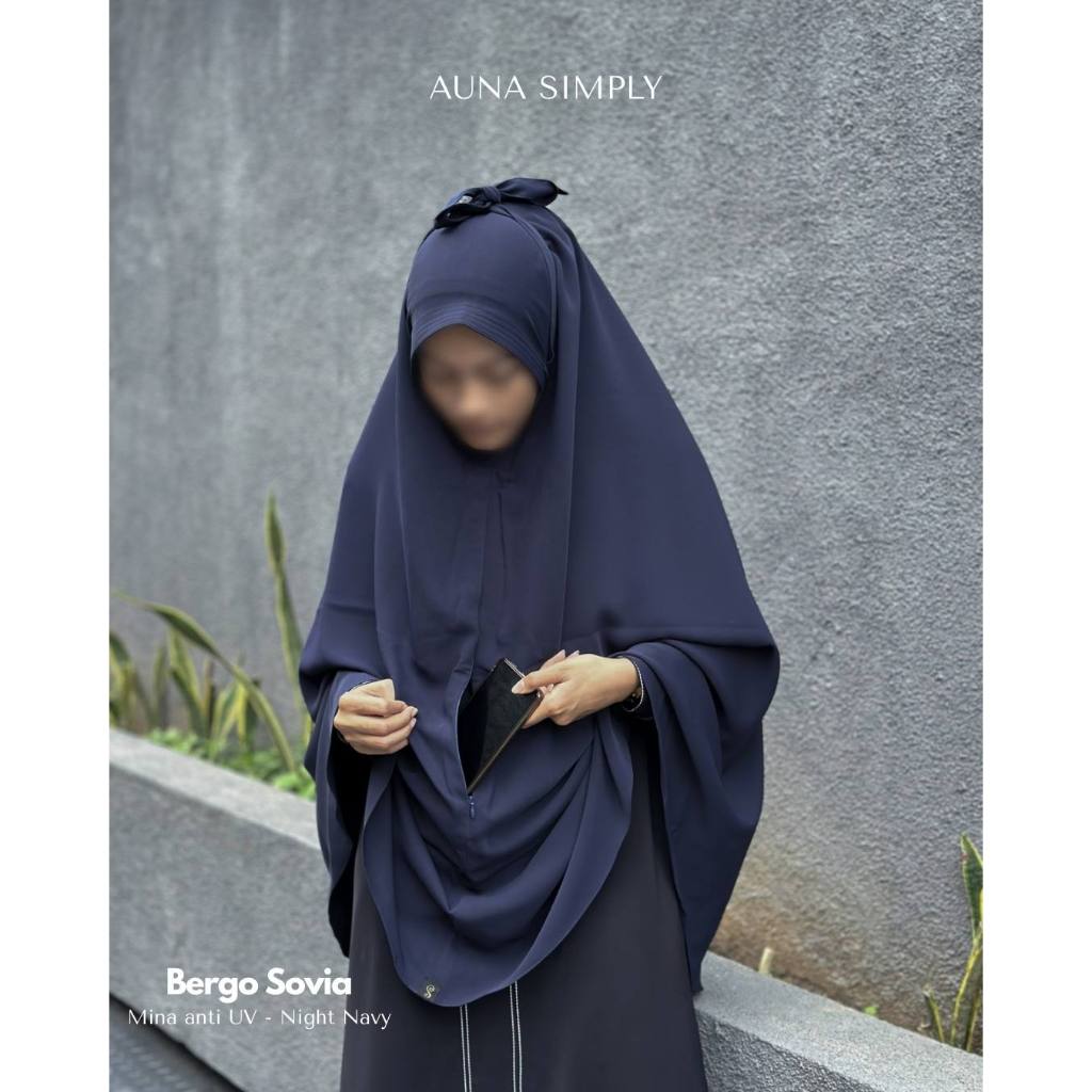 Bergo Sovia Auna Simply - วัสดุป้องกันรังสียูวี Mina