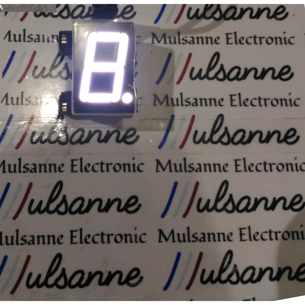 Seven 7 Segment / 7 Segment / 0.56 / 0.56 Common Cathoda / Anoda - สีขาว