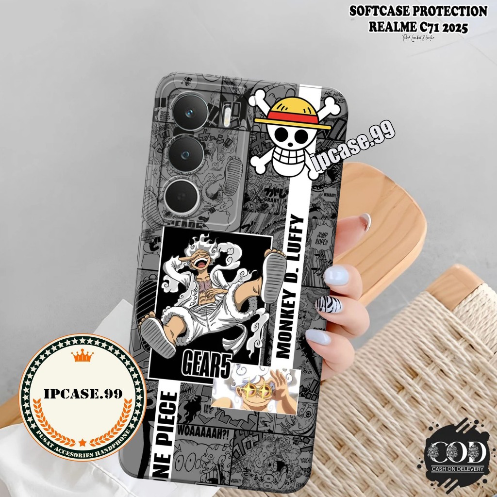 HP REALME C71 Phone Case - REALME C75 - REALME C75X - Cool Case - Softcase Cool Motif Special Custom