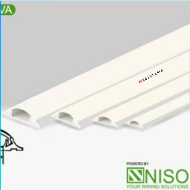 TC 10 x 35 Niso Floor Duct Cable / Oval Floor Duct 10x35 2.9meter Cable Protector 2.9Mtr 10x35