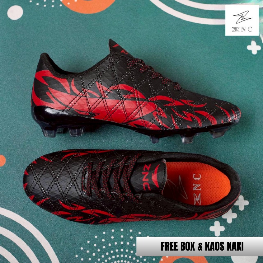 รองเท้าฟุตบอล Znc Netsui FG ดั้งเดิม | รองเท้าฟุตบอลผู้ใหญ่ 38-43