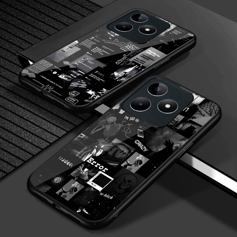 HP Glossy Softcase สําหรับโทรศัพท์ Realme C63 - เคสเคสโทรศัพท์ Realme C63 ล่าสุด - เคสโทรศัพท์ ASTC 