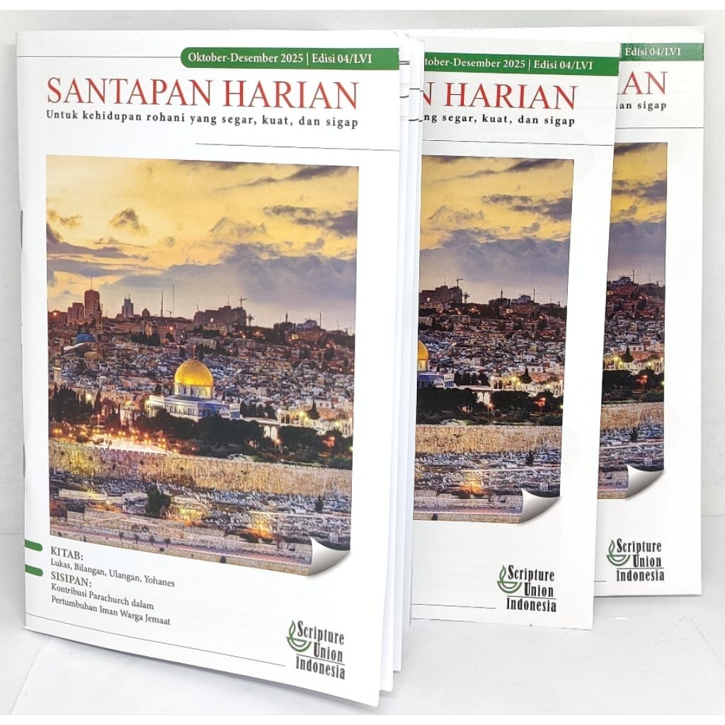 DAILY SANTAPAN RANGE EDITION 3 MONTHS OCTOBER - DECEMBER 2025