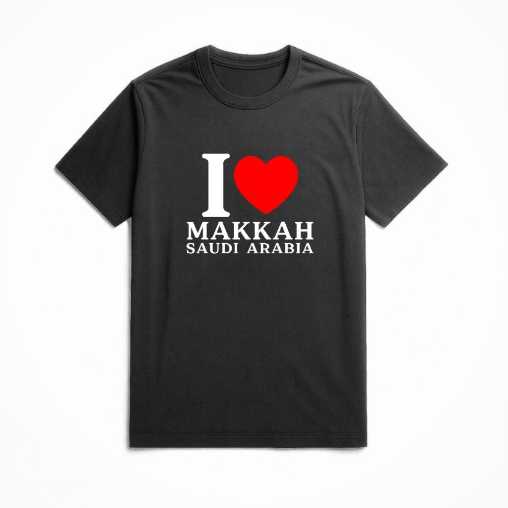 เสื้อยืด I LOVE MAKKAH