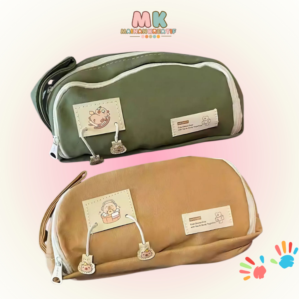 MK921 กล่องดินสอน่ารัก / กระเป๋าดินสอลายการ์ตูนสําหรับเด็ก | กล่องดินสอจัมโบ้ความจุขนาดใหญ่