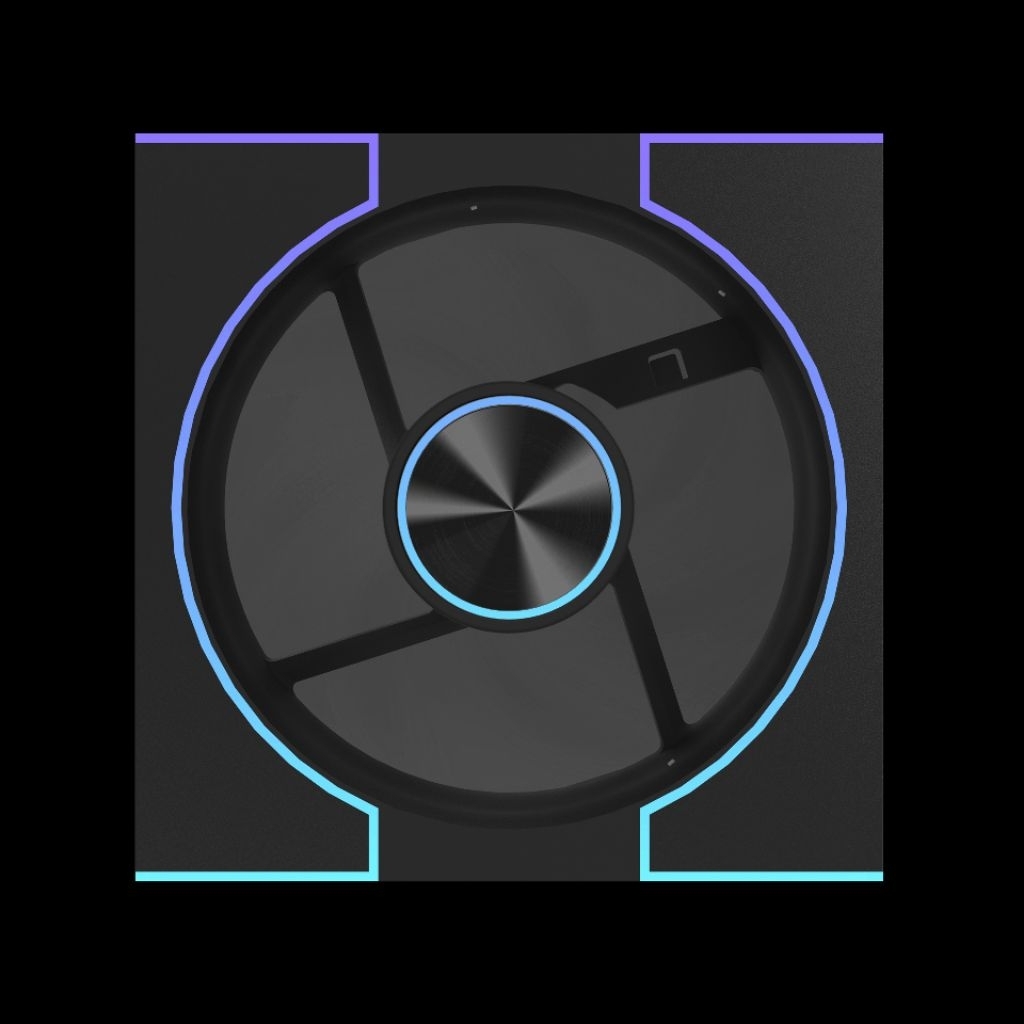 DARKFLASH DM8 LINE FAN CASE BLACK/WHITE, REVERSE/FORWARD