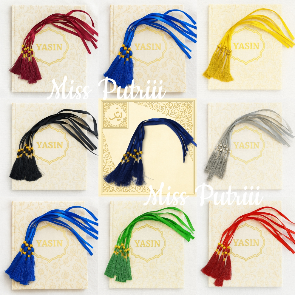 ริบบิ้นหนังสือ Yasin พู่/ Yasin