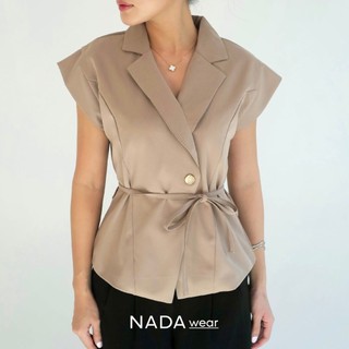[NADA WEAR]   NARA VEST   -   Blazer Wanita / Vest Wanita / Atasan Wanita Modis / Outerwear Kantor & Casual