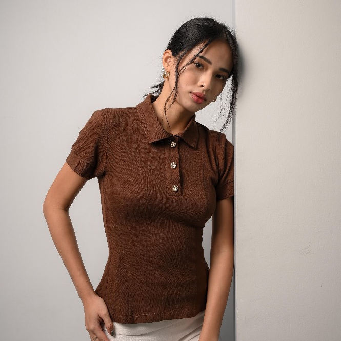 FERE - เสื้อท็อปผู้หญิง Orris Polo