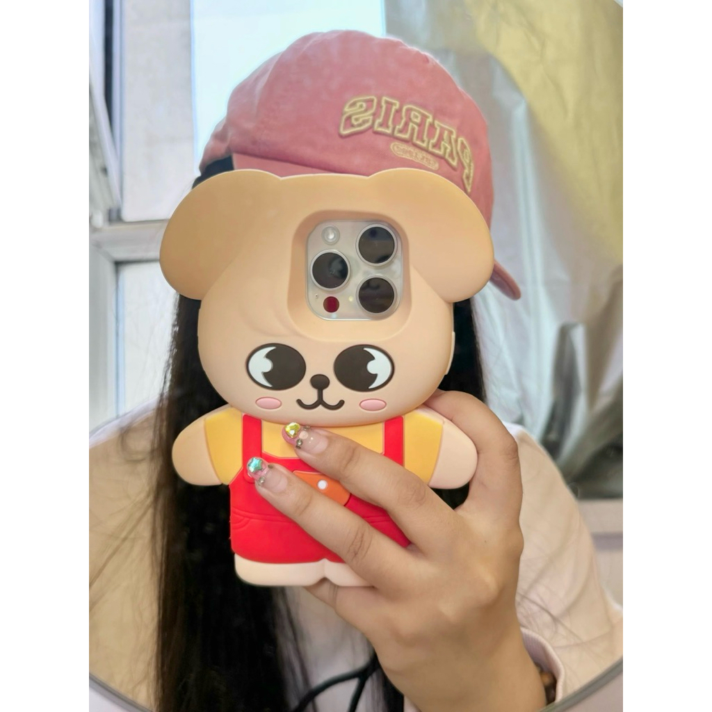 HP SKZOO PuppyM Stray Kids Seungmin 3D Softcase ซิลิโคนน่ารัก Kpop