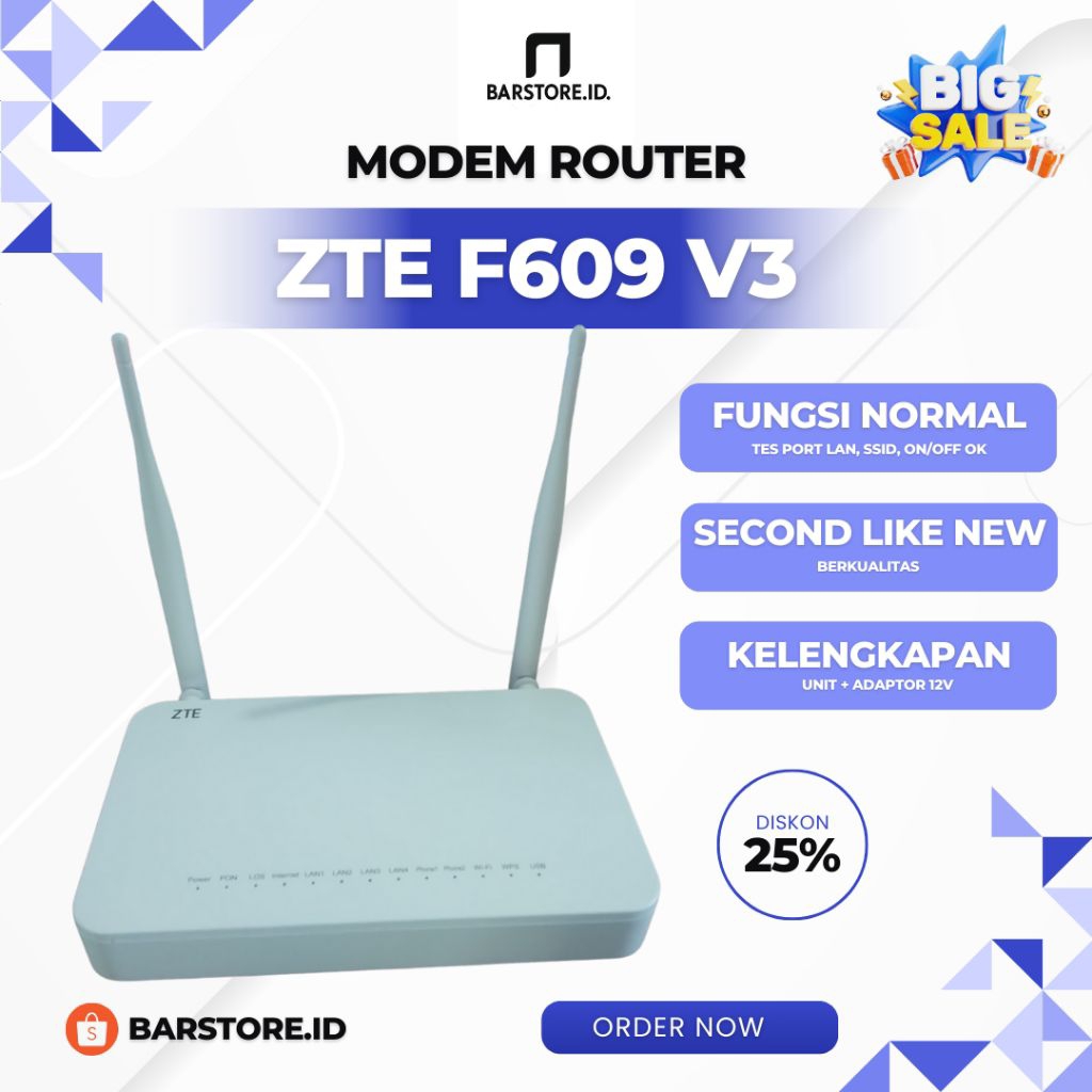 ZTE F670L Hg2431c & F609 v3 Wifi Ont Router [ 7 ]