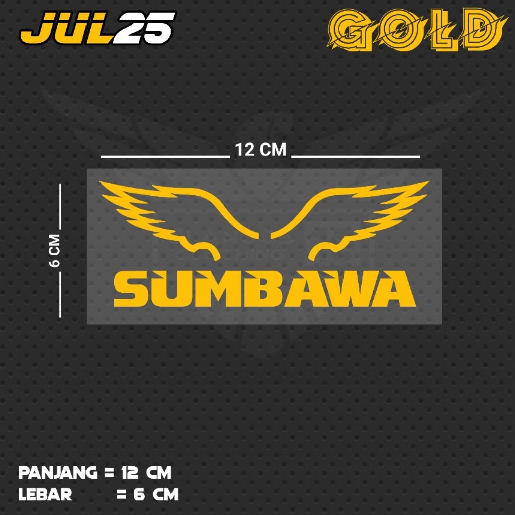 SUMBAWA / JUL25 NTB CUTTING STICKER