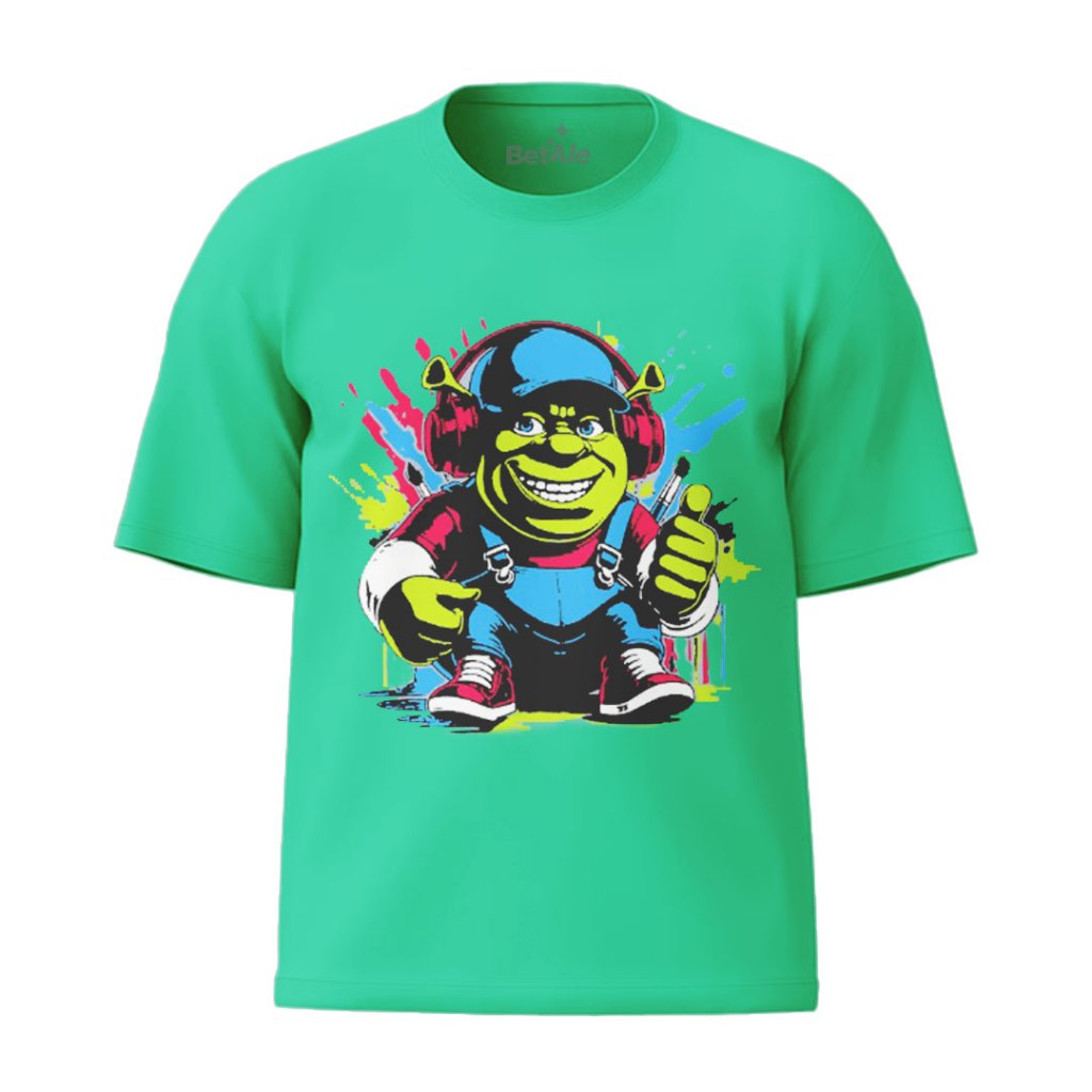 เสื้อยืดโอเวอร์ไซส์ BetAle - Shrek