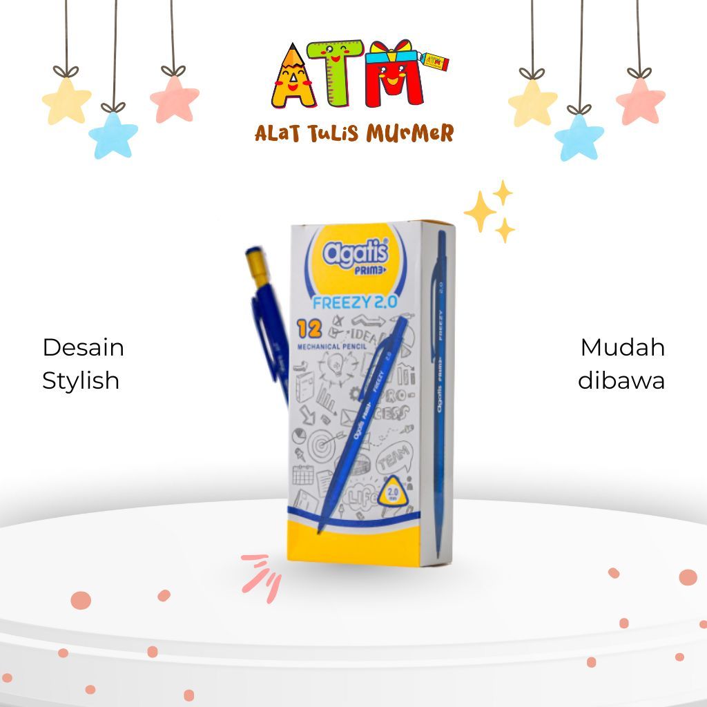 ECO MECHANICAL PENCIL 2.0MM MAPY BLUE 111GMP-M20-03-121B