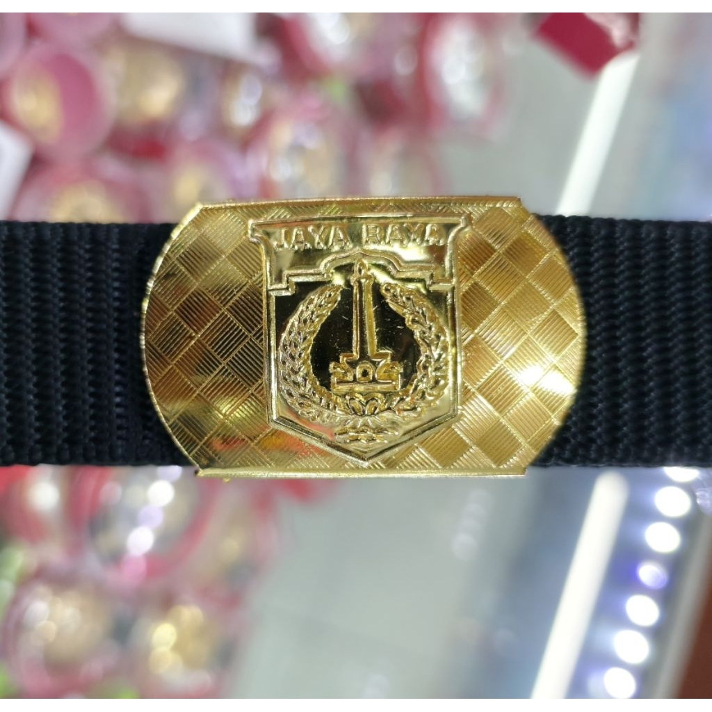 JAYA RAYA BUCKLE CHESS MOTIF / DKI JAYA RAYA BELT