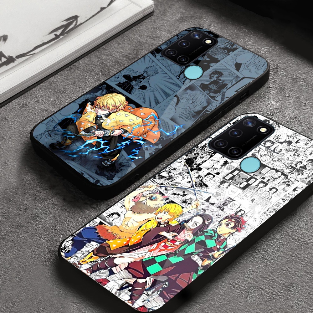 Realme 7i C17 สําหรับ Hp Casing Case Hp Glossy Cassing M08 แก้วเคสโทรศัพท์ Kesing Cesing