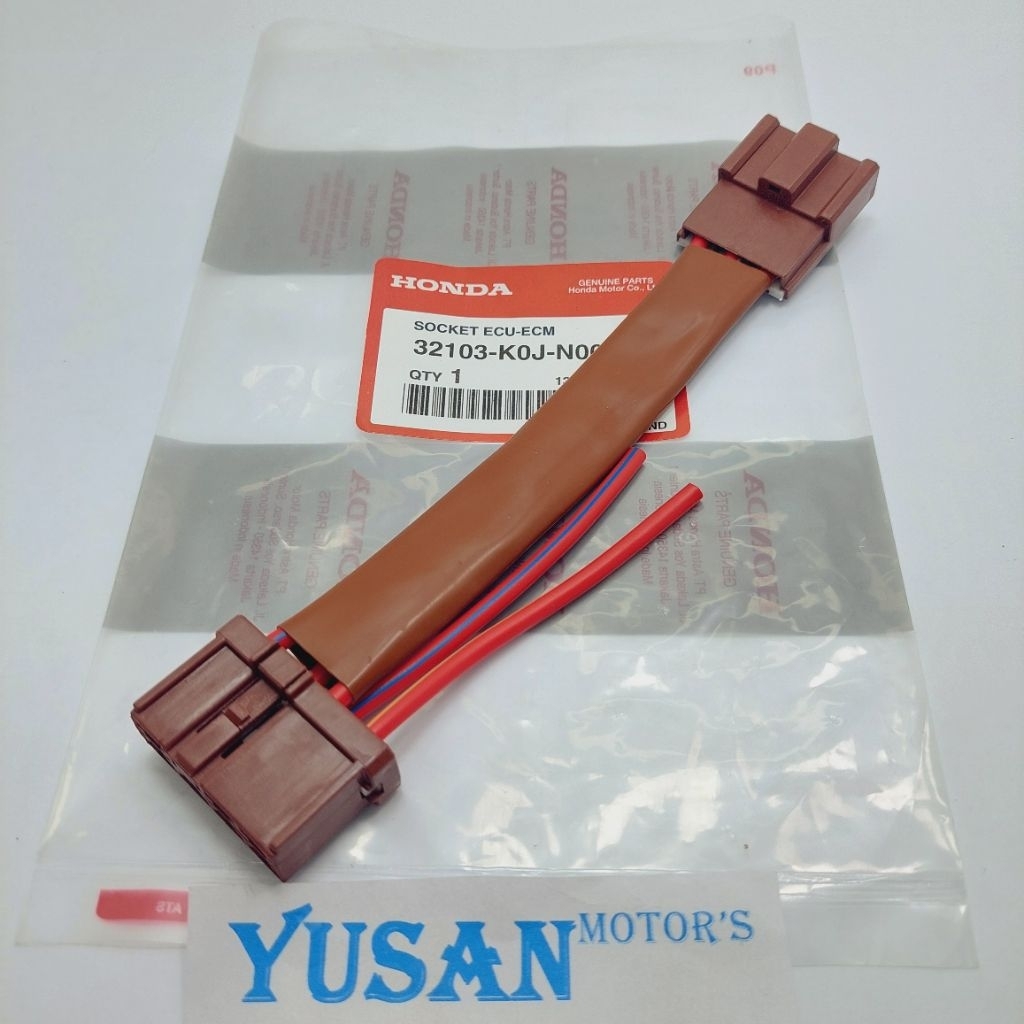 ECU ECM AGC SOCKET SPULL Genio BeatNEW K1A ScoopyESP K2F AVS CABLE 5MM ORIGINAL (32103-K0J-N00)