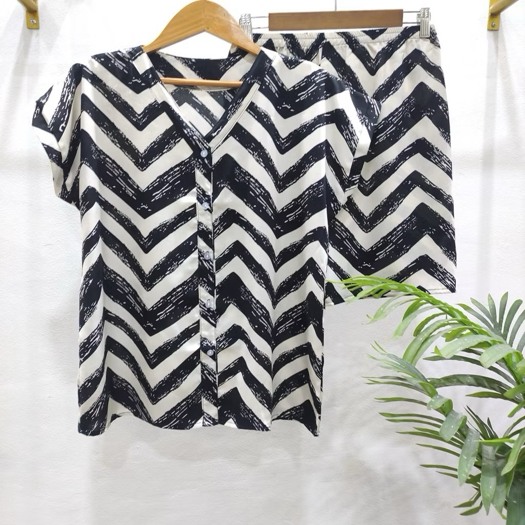 PREMIUM RAYON SHORT PAJAMA SET // BUSUI PAJAMA