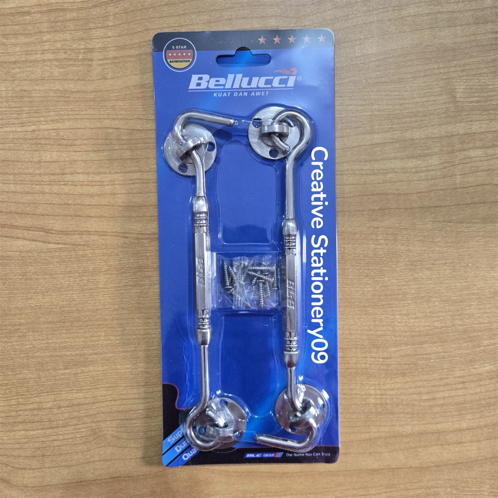 BELLUCCI Wind Rights / Window Rights / BELLUCCI Window Retainers ราคา 2 ชิ้น