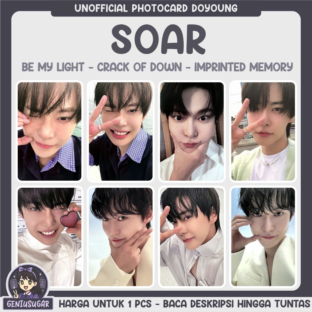 [NCT 127] SOAR DOYOUNG PHOTOCARD UNOFFICIAL