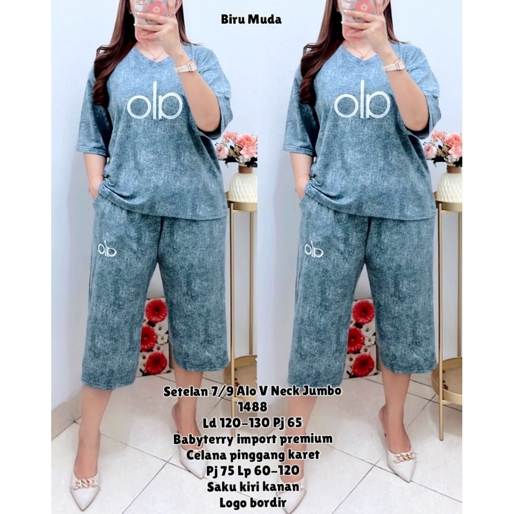 Kairos Store 7per8 Alo V Neck Jumbo Suit M.1488