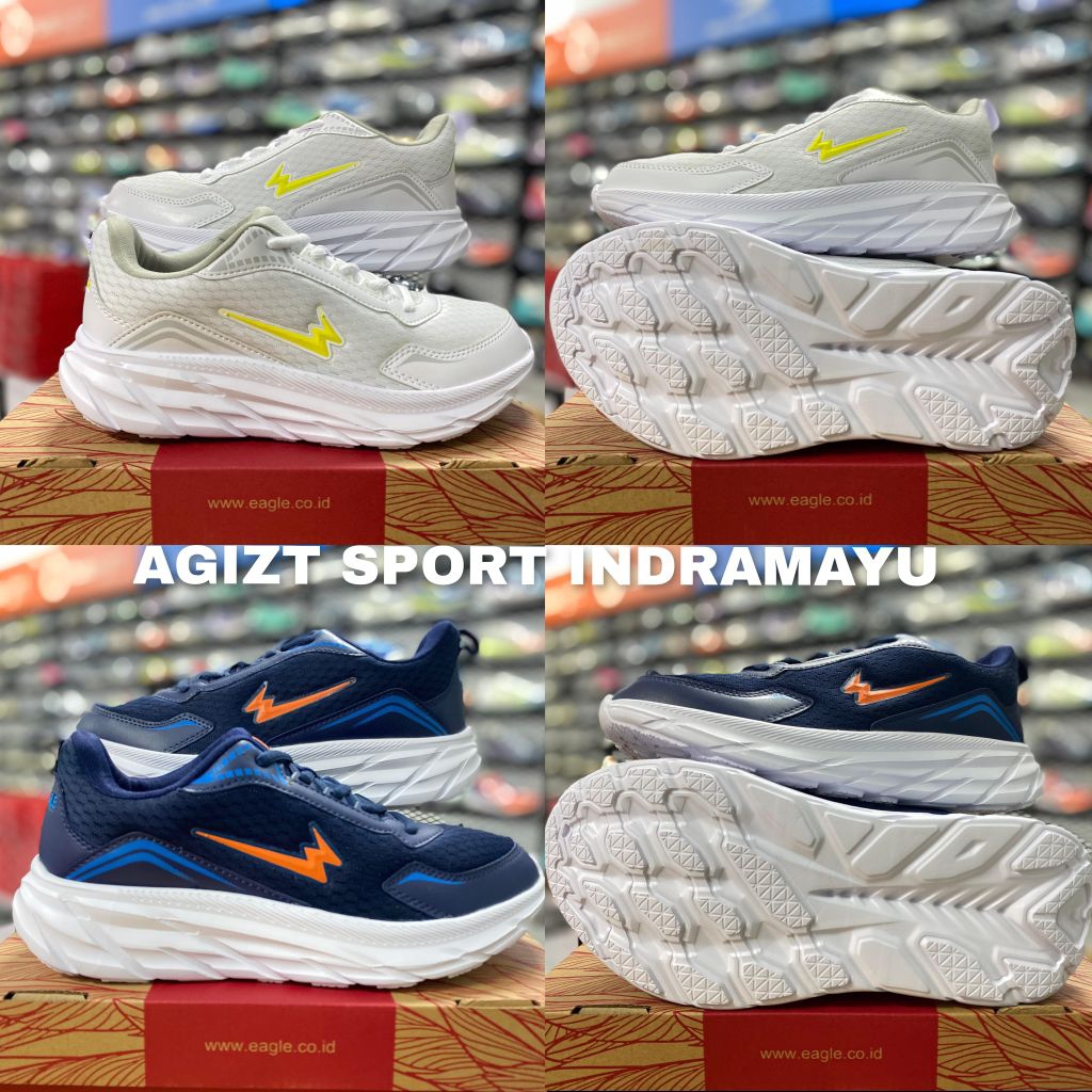 READY EAGLE REXY รองเท้าวิ่งสีขาวและสีขาว SULPURE