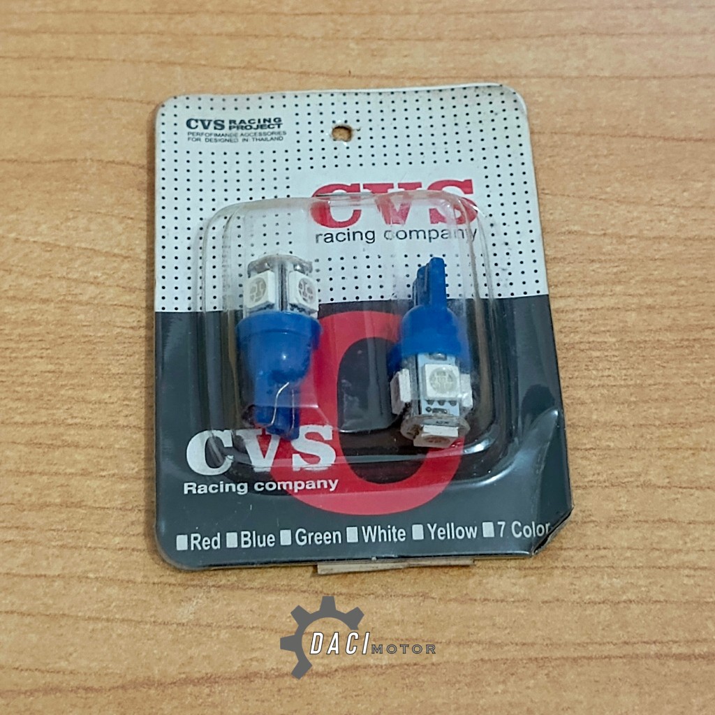 MERAH LED LIGHT BULB (RED/BLUE/WHITE) 24V CVS