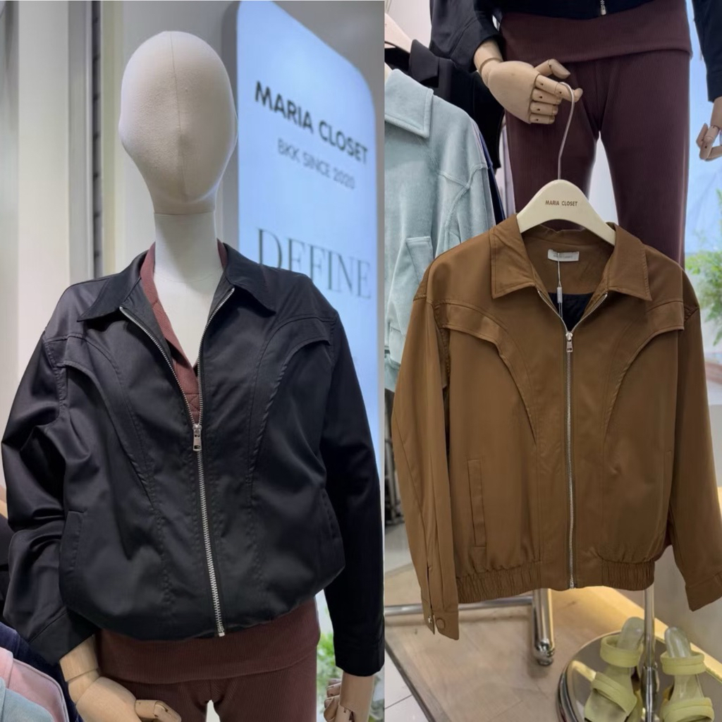 เสื้อแจ็คเก็ต MARIA CLOSET // Bk357 // Bk4127