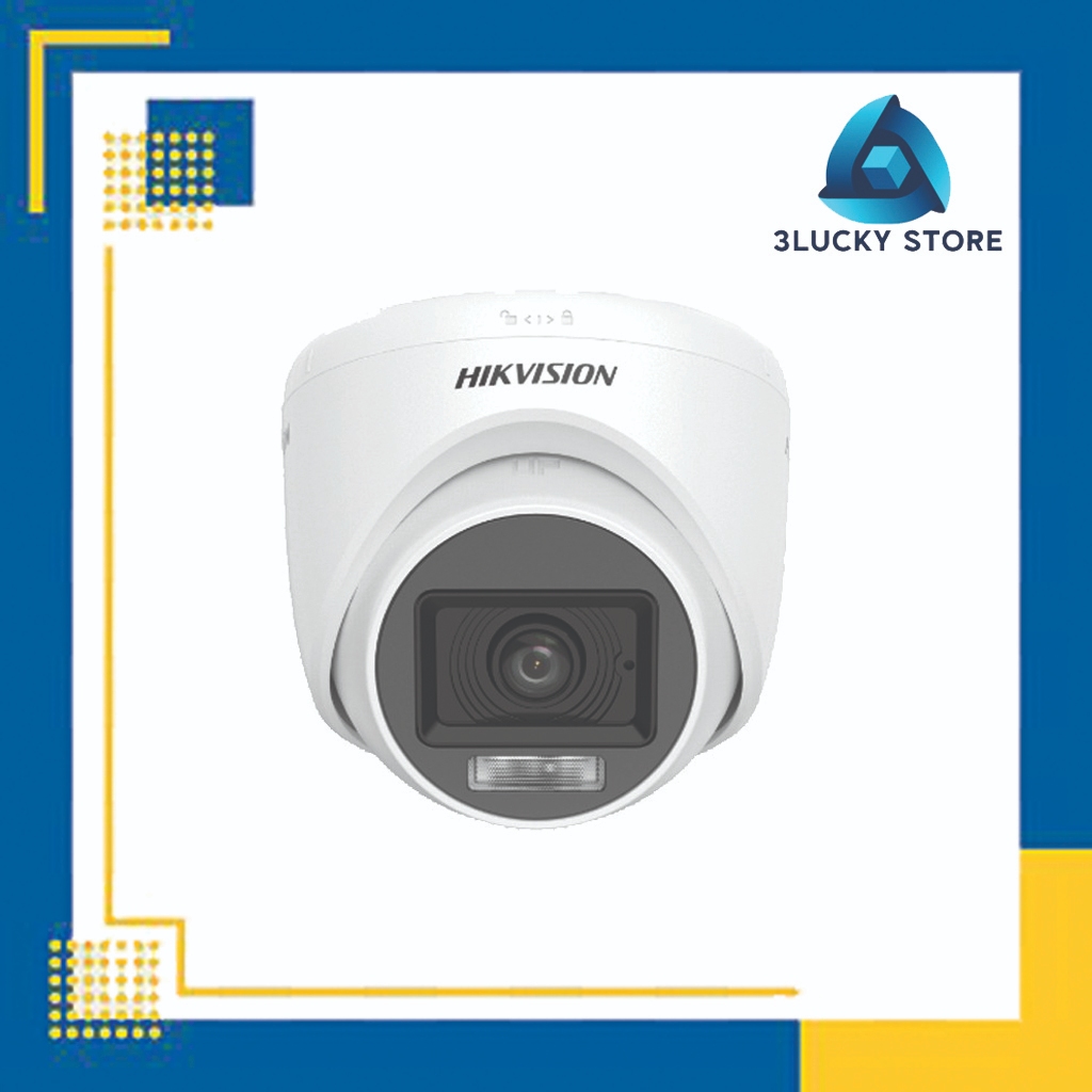 HIKVISION INDOOR 2MP DUAL LIGHT กล้องวงจรปิด + เสียง - DS-2CE76D0T-LPFS