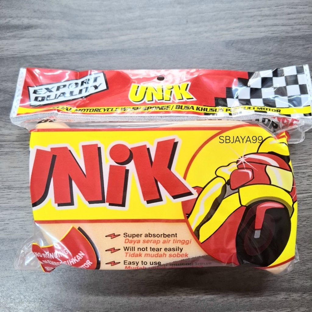 SBJAYA99 - Unique Motorcycle Wash Sponge Special Motorcycle Wash Sponge