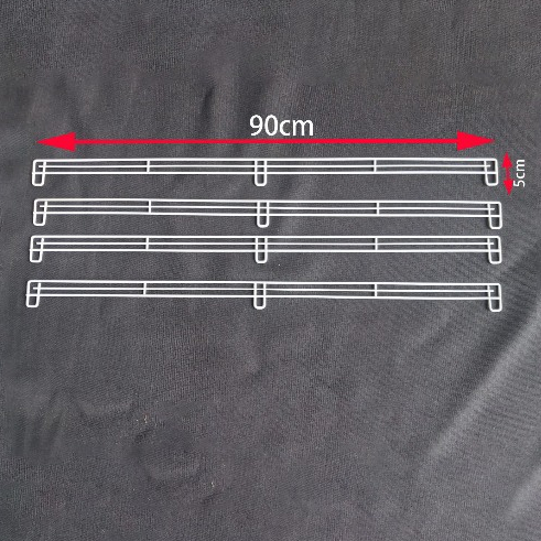 THICK MINIMARKET RACK STOPPER, STOPPER, FENCE STOPPER MINIMARKET RACK SHOP RACK MULTIPURPOSE RACK