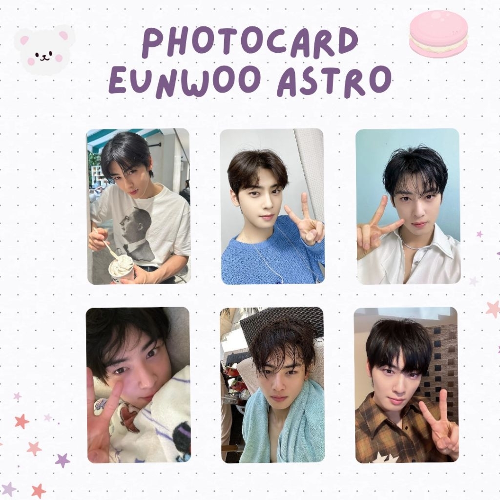 ภาพถ่าย KPOP CHA EUNWOO ASTRO SELCA