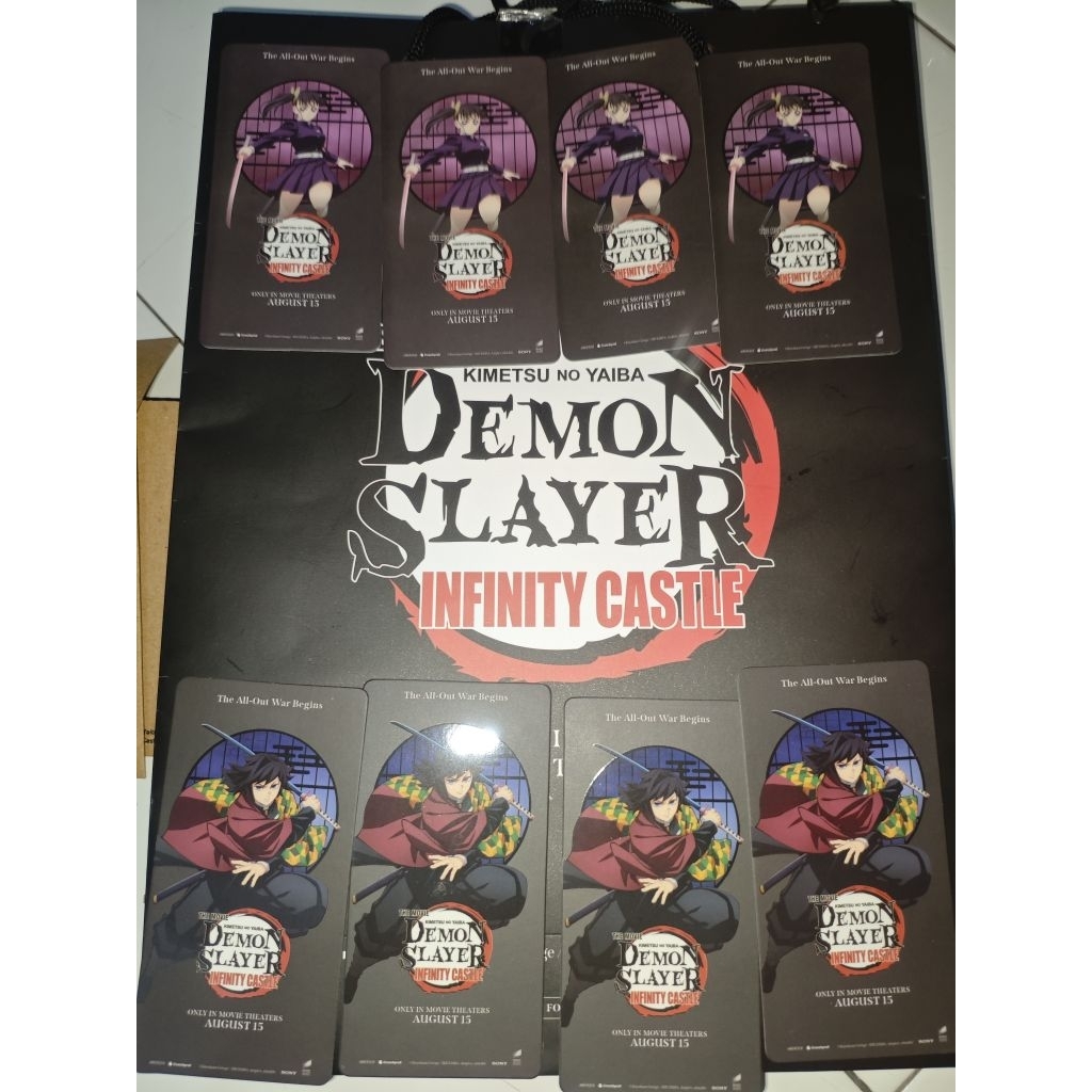 COLLECTIBLE TICKET CT DEMON SLAYER KIMETSU NO YAIBA X CGV