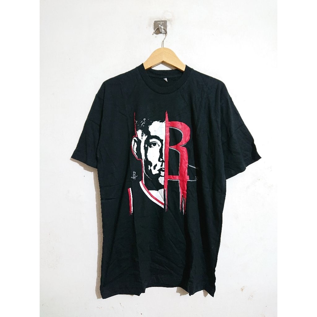 เสื้อยืด Majestic Jeremy Lin Houston Rockets GameFace