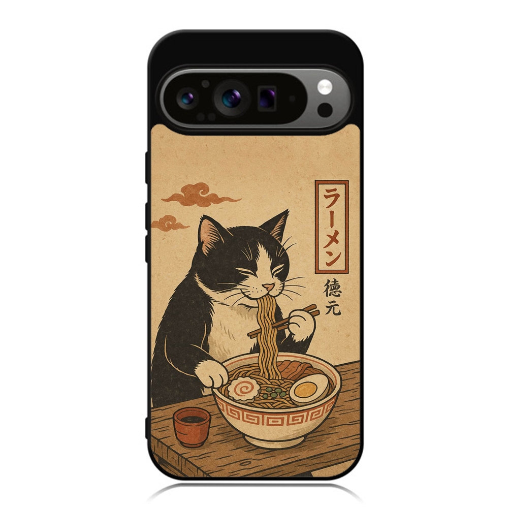 HP Google Pixel 9 8 7 6 5 4 3 Pro XL 4g 5g TPU Custom Softcase Ramen Paint Japan