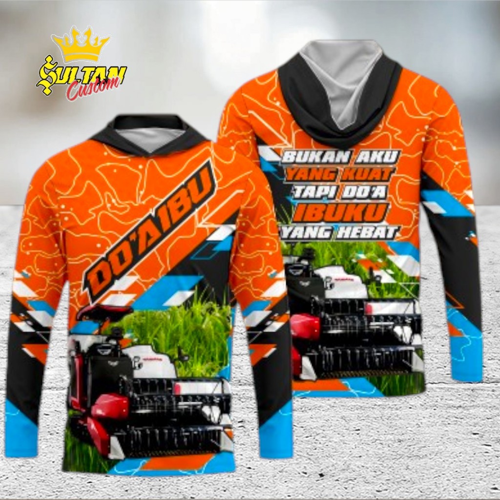 Jersey Combine Yanmar Dri-Fit Farmer เสื้อยืด Cool Full Printing แขนยาว
