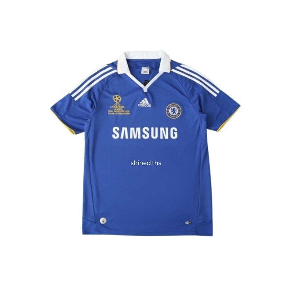 เสื้อเจอร์ซีย์ Retro Chelsea Home Final Champions 2008
