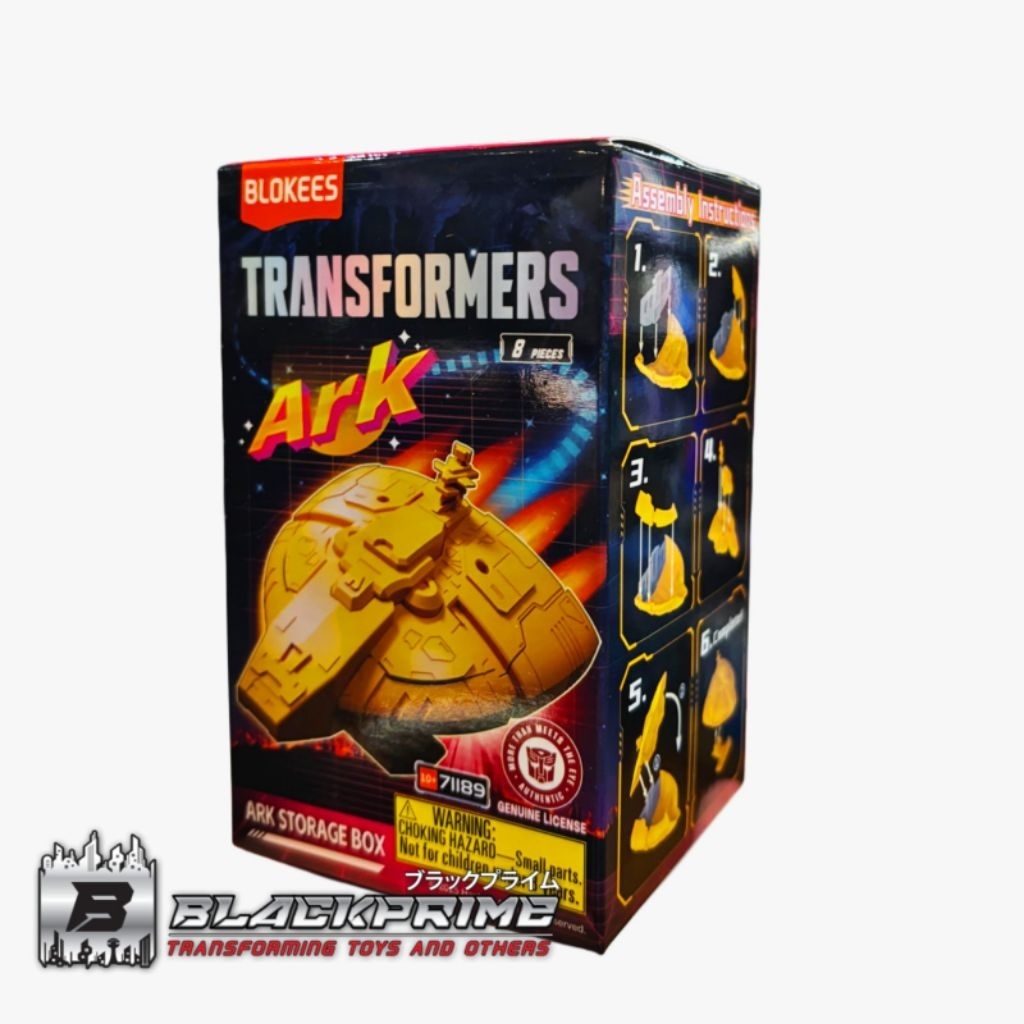 ชุดโมเดลกล่องเก็บของ Transformers Galaxy Version Ark