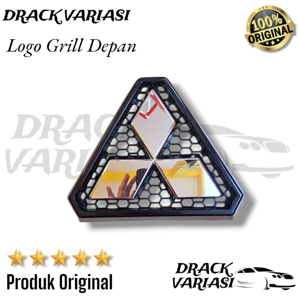 Original Mitsubishi XForce 2023-2025 โลโก้กระจังหน้า // Original Mitsubishi XForce XForce โลโก้ย่างห