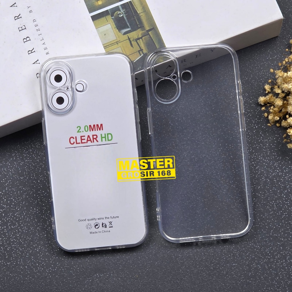เคส IPHONE 17 IPHONE 17 AIR IPHONE 17 PRO IPHONE 17 PRO MAX CLEAR HD CASE 2.0MM CLEAR CASE CH-1