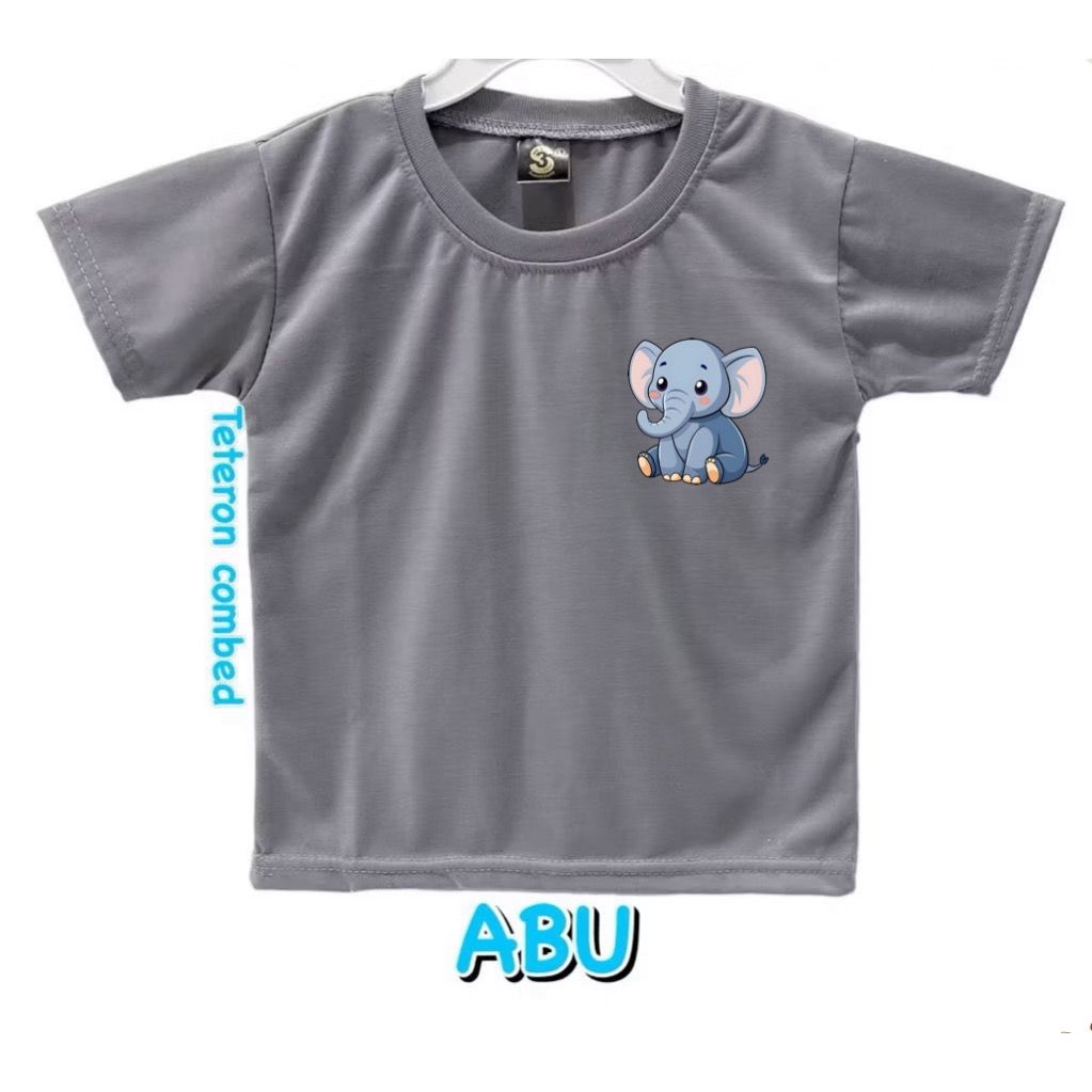 3S YEYA - เสื้อยืด CHILDRENS DTF L0G0 ELEPHANT/ANIMAL