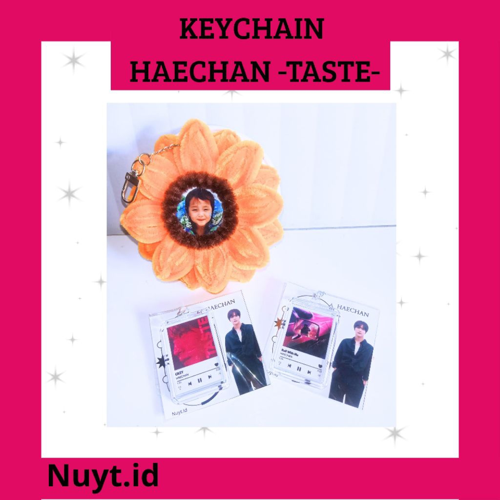 HAECHAN KEYCHAIN - TASTE - CRZY