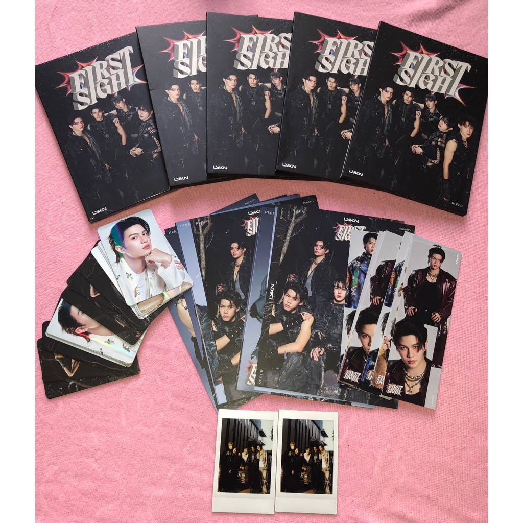 [READY HOME] SHARING MINI PHOTO SET LYKN FIRST SIGHT WILLIAM LEGO NUT HONG TUI POLAROID PHOTO STRIP 